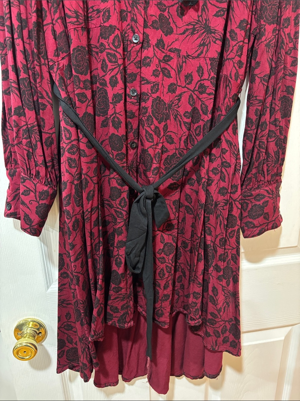 Midnight Hour Sigil Rose Victorian Lace Dress Size 2XL - Picture 4 of 11